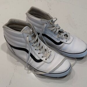 Vans Classic White and Black High-Tops